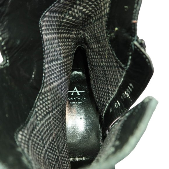 Aquatalia Black Ankle Boots - Picture 11 of 11